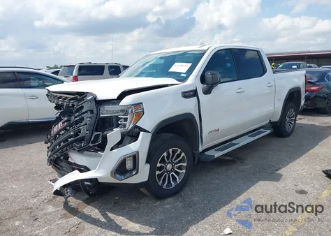 2021 GMC Sierra 1500 4Wd Short Box At4 из США, поврежденный, VIN 3GTP9EEL7MG212075